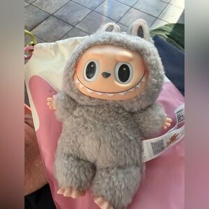 Sesame Bean Exciting Macaron Labubu